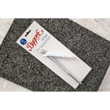 Bygone Chrome Jar Opener with White Handle