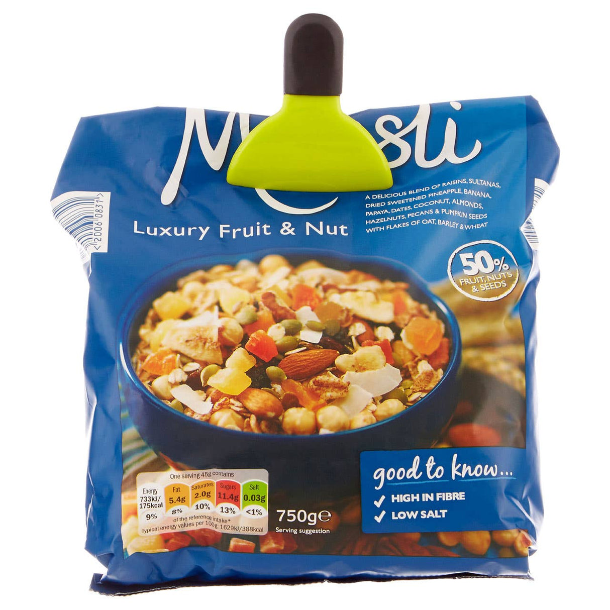 Set Of Three Lime Green Magnetic Clips