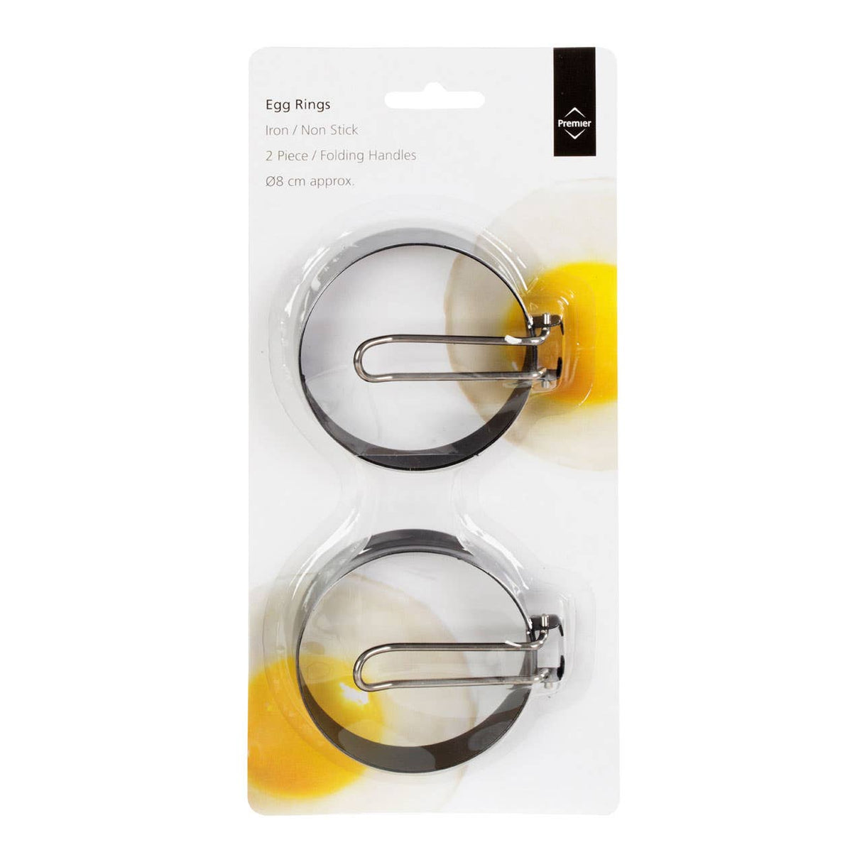 Set of 2 Bellano Non Stick Egg Rings