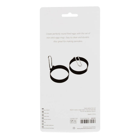 Set of 2 Bellano Non Stick Egg Rings