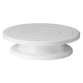 White Turntable Stand