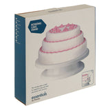 White Turntable Stand