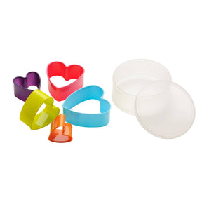 5Pc Heart Shape Cutter