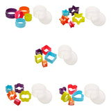5Pc Square Fluted Shape Cutter
