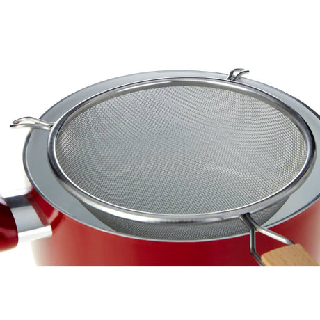 Large Sieve with Wooden Handle
