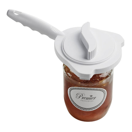 Oakley White Jar and Bottle Opener