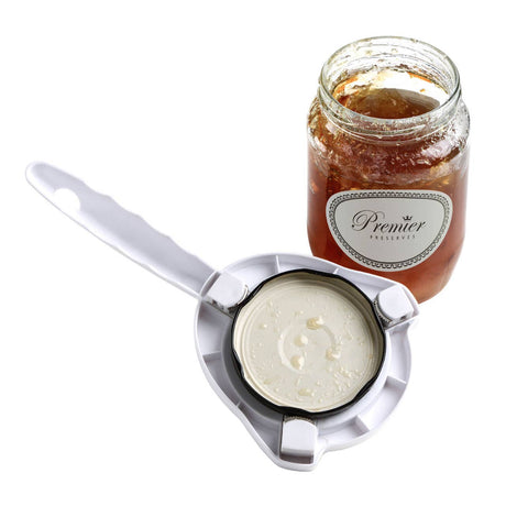 Oakley White Jar and Bottle Opener