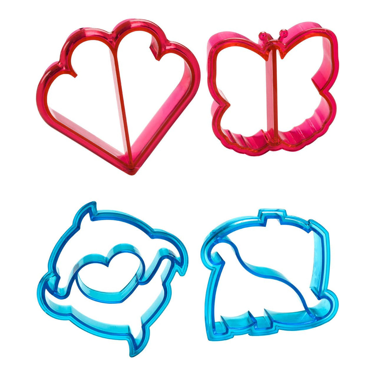 Butterfly and Heart Sandwich Cutters