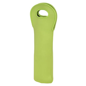 Lime Green Neoprene Wine Bottle Holder