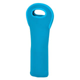 Blue Neoprene Wine Bottle Holder