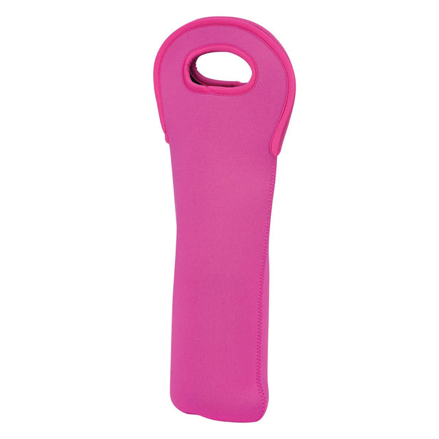 Hot Pink Neoprene Wine Bottle Holder