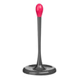 Grey and Hot Pink Kitchen Roll Holder