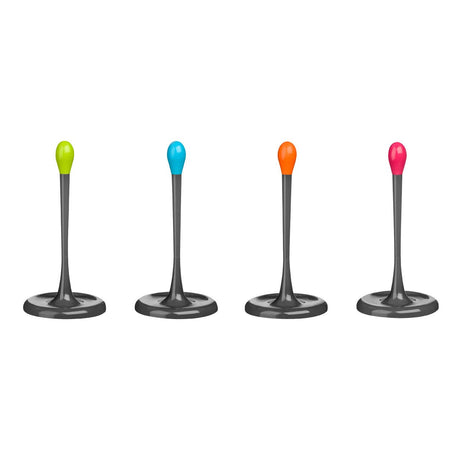 Grey and Hot Pink Kitchen Roll Holder