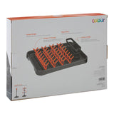 Grey and Orange Dish Drainer