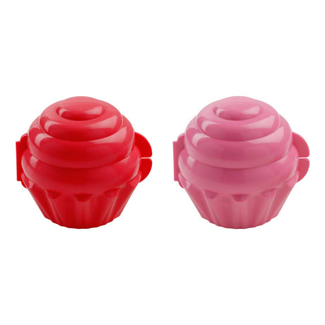 Hallie Hot Pink PP Cupcake Keeper