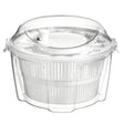 Adisa Clear And White Salad Spinner