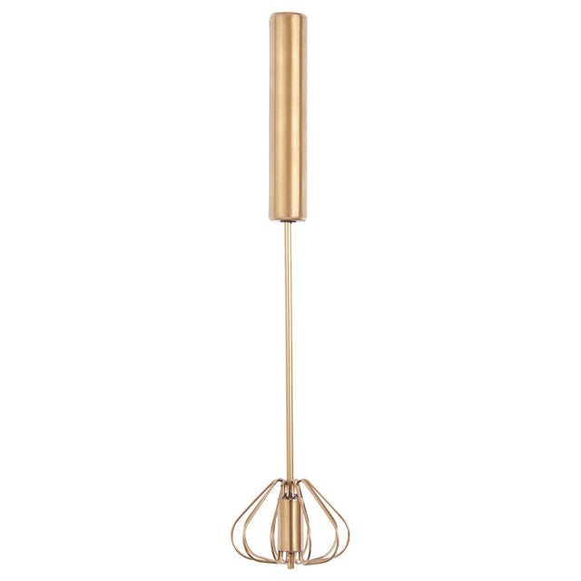 Press And Spin Light Gold 26cm Whisk