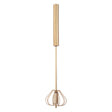 Press And Spin Light Gold 30cm Whisk