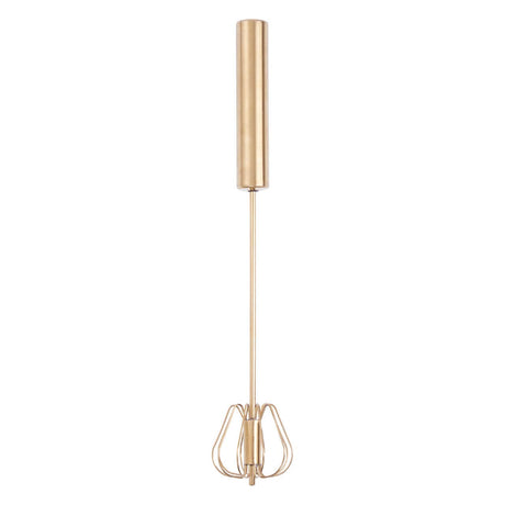 Press And Spin Light Gold 35cm Whisk