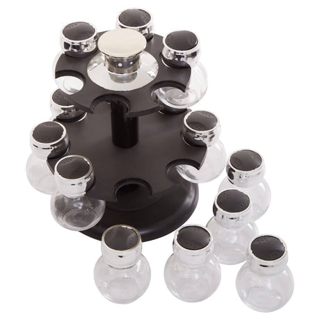 2 Tier 14 Bottle Rev Spice Rack
