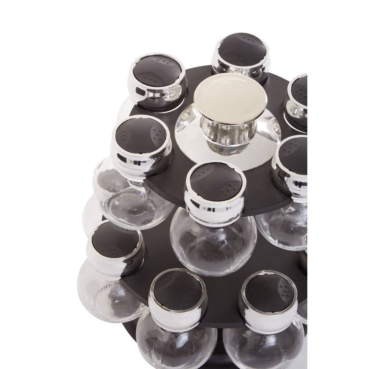 2 Tier 14 Bottle Rev Spice Rack