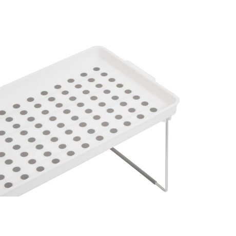 Romm White And Grey Cabinet Racks