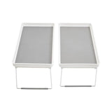 Romm Set Of Two Cabinet Racks