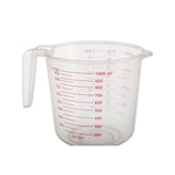 Guluna Set of Three Clear Plastic Measuring Jugs