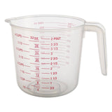 Guluna Set of Three Clear Plastic Measuring Jugs