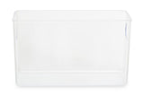 Romm Clear Plastic Rectangular Fridge Organiser