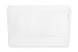 Romm Clear Plastic Rectangular Fridge Organiser