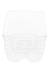 Romm Clear Plastic 14 Egg Storage Tray With Lid