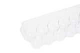 Romm Clear Plastic 14 Egg Storage Tray With Lid