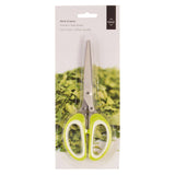 Lime Green and White Herb Scissors