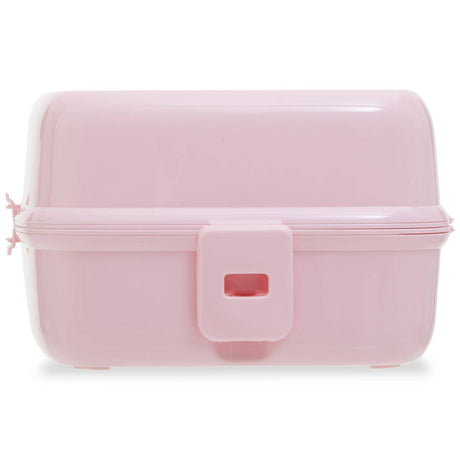 Grub Tub Four Compartments Pink Lunch Box