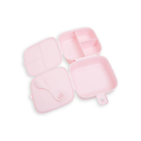 Grub Tub Four Compartments Pink Lunch Box