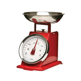 Olivier 3kg Red Retro Kitchen Scale