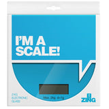 Blue Glass Zing Kitchen Scale - 2kg