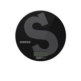 Sorted Black Glass 2kg Kitchen Scale