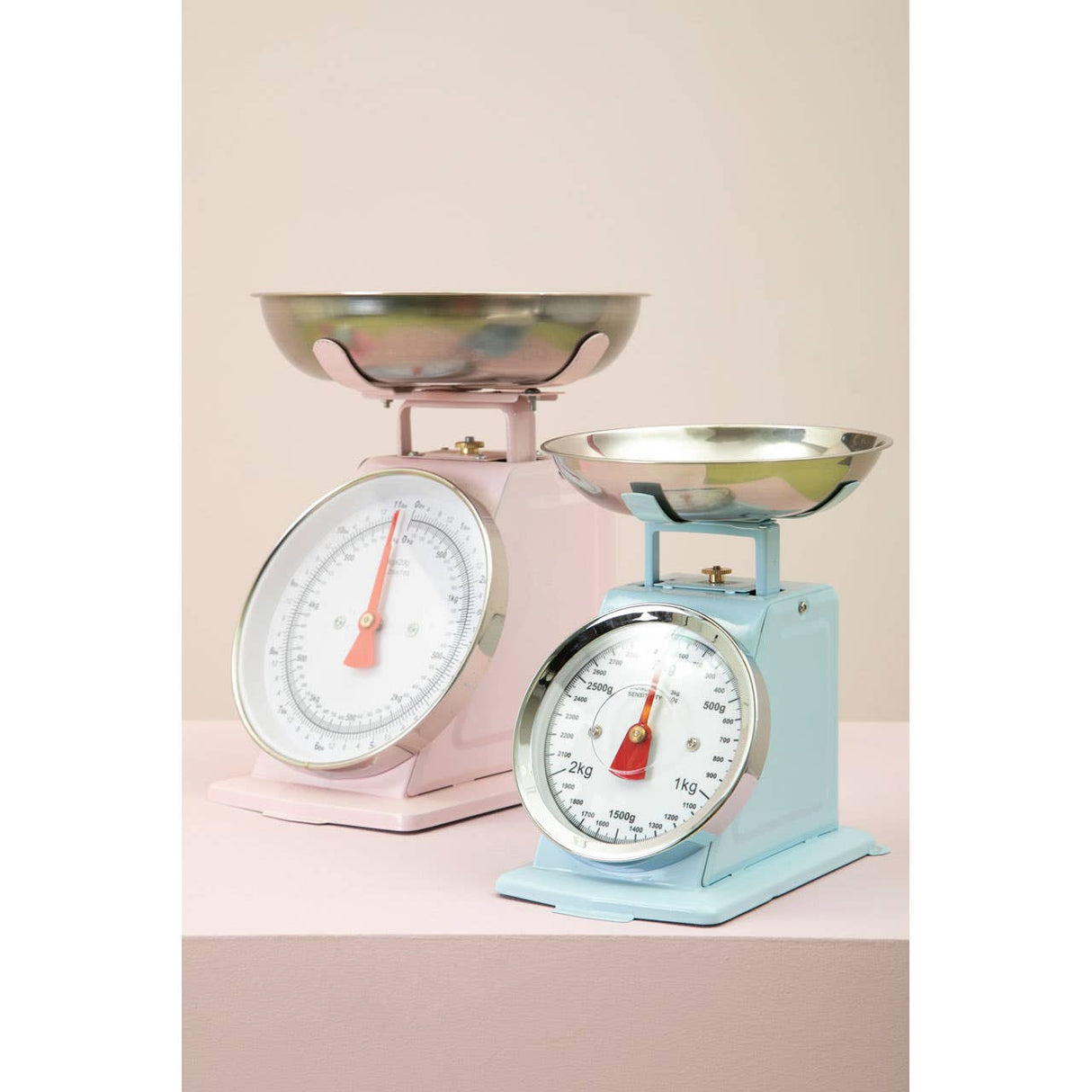 5Kg Pink Retro Kitchen Scale
