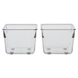 Romm Small Set Of Two Square Kitchen Organisers