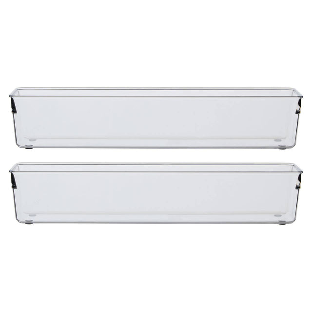 Romm Large Set Of Two Slim Kitchen Organisers