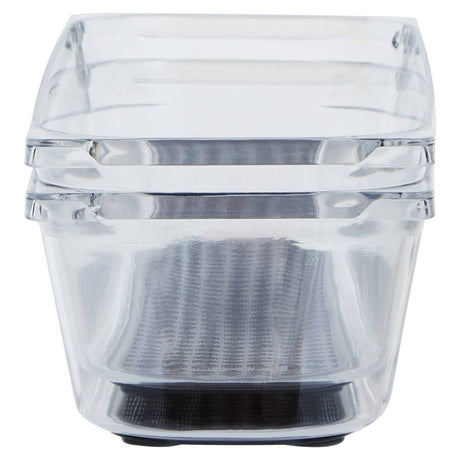 Romm Small Set Of Two Kitchen Organisers With Rubber Insert