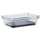 Romm Medium Set Of Two Kitchen Organisers With Rubber Insert