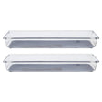 Romm Large Set Of Two Kitchen Organisers With Rubber Insert