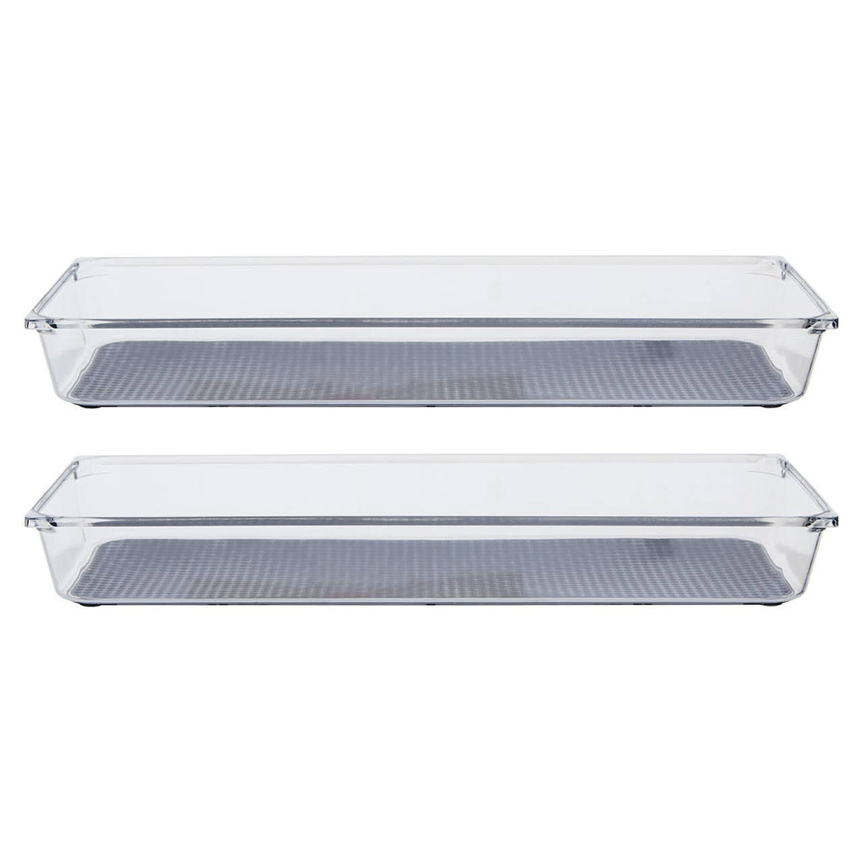 Romm Large Set Of Two Kitchen Organisers With Rubber Insert