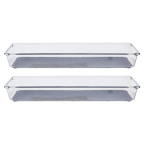 Romm Large Set Of Two Kitchen Organisers With Rubber Insert