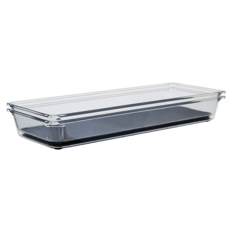 Romm Large Set Of Two Kitchen Organisers With Rubber Insert