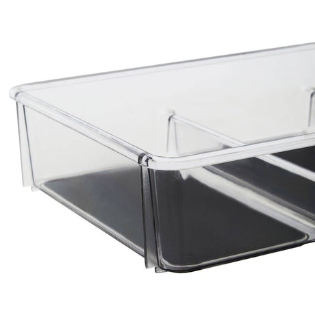 Romm Grey Multifunctional Kitchen Organiser With Dividers