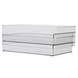 Romm Large Set Of Two Fridge Bin Organisers